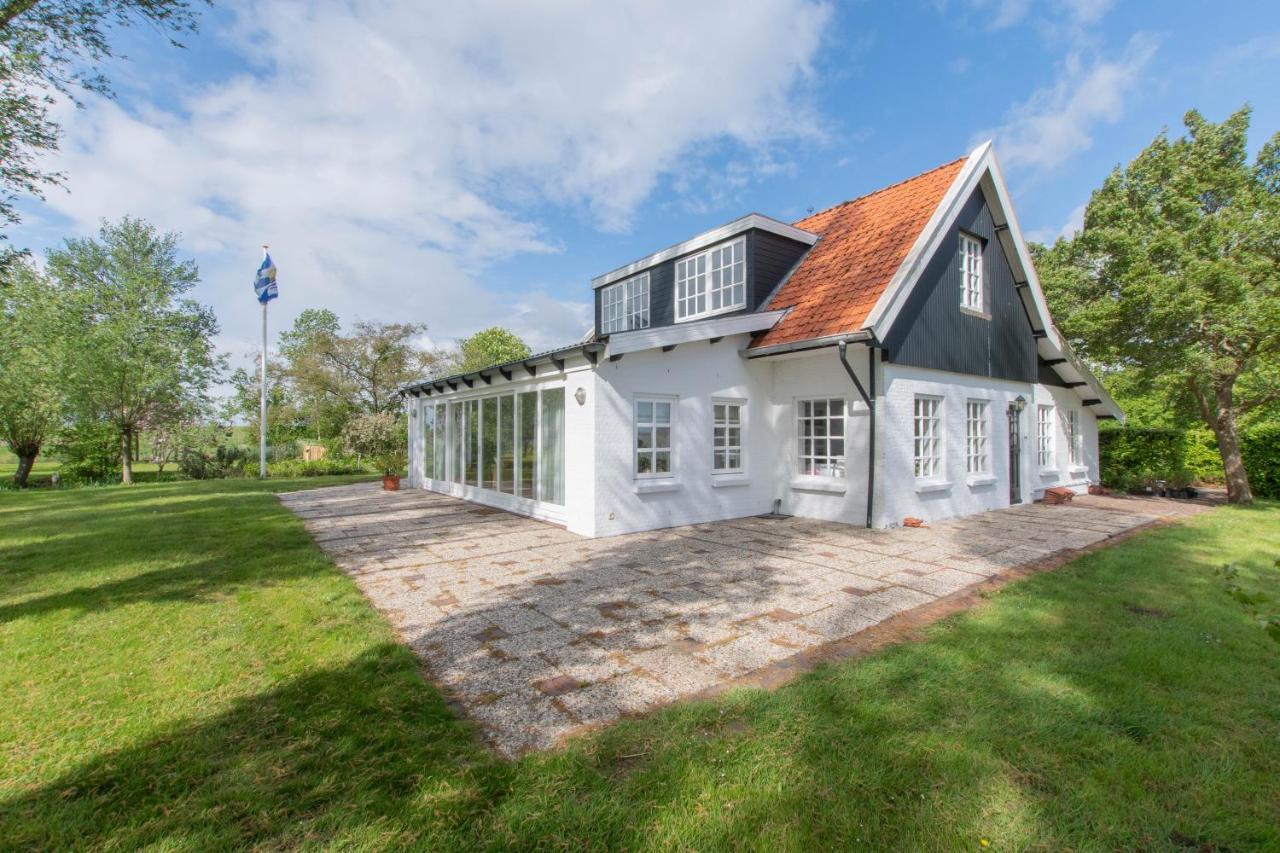 Prachtig Gelegen Vrijstaand Landhuis Hansweert Dış mekan fotoğraf