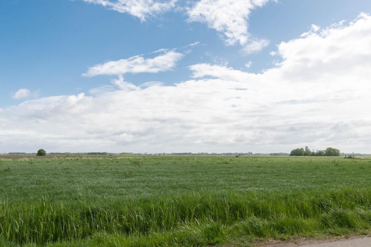 Prachtig Gelegen Vrijstaand Landhuis Hansweert Dış mekan fotoğraf