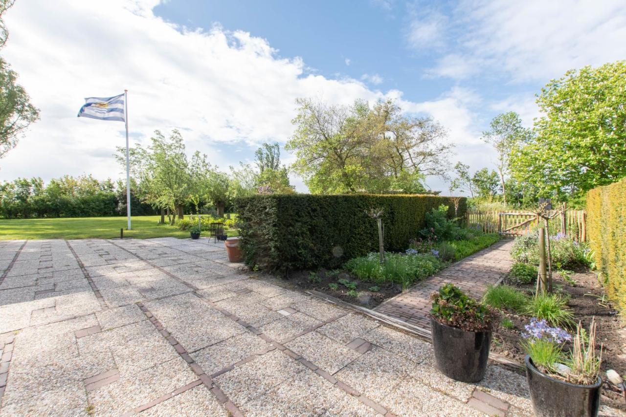 Prachtig Gelegen Vrijstaand Landhuis Hansweert Dış mekan fotoğraf